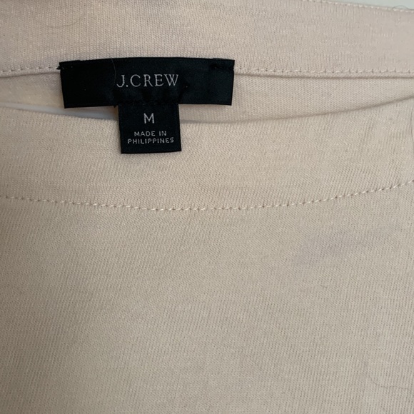 Cream and navy stripped long sleeve top - Picture 3 of 4